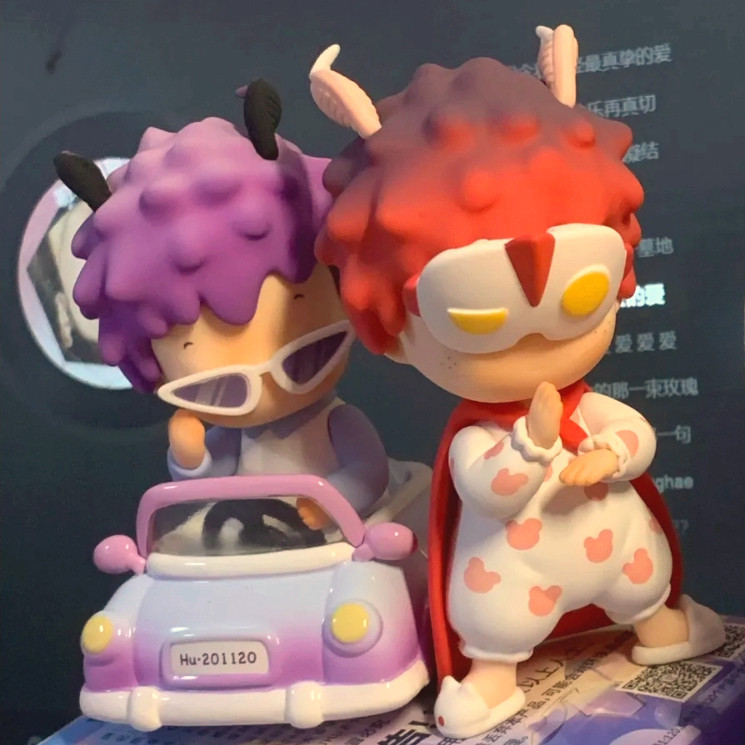 [ของแท้] Heyone Huhu Wish Series ชุดกล่องสุ่ม ตุ๊กตาซ่อนได้ ของขวัญเซอร์ไพรส์ ของเล่นแฟชั่น ของขวัญว