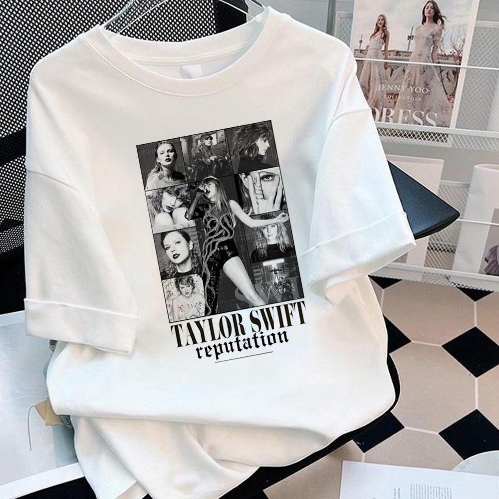 Taylor swift top เสื้อยืดสตรีท ดีไซน์เนอร์ เสื้อผ้าผู้หญิง