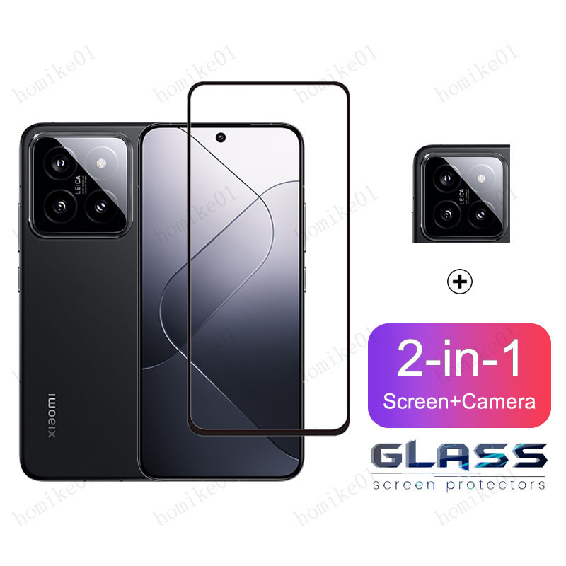 Xiaomi 14 กระจกนิรภัยป้องกันหน้าจอสําหรับ Xiaomi Mi 14 Ultra 13 Pro POCO X6 X5 X4 X3 F5 F4 F3 M6 M4 