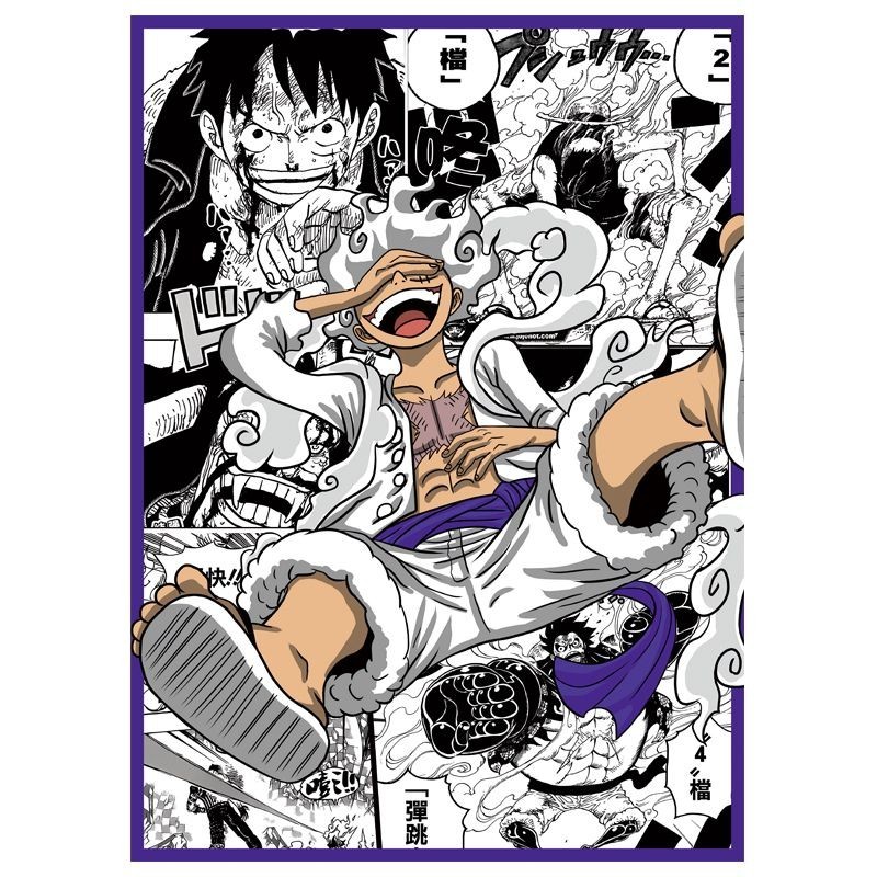 One Piece OPCG Gear 5 Nika Luffy Card Sleeve สําหรับ PTCG Magic Card Protection Sister Set อย่างเป็นทางการขนาด 66×91 มม.