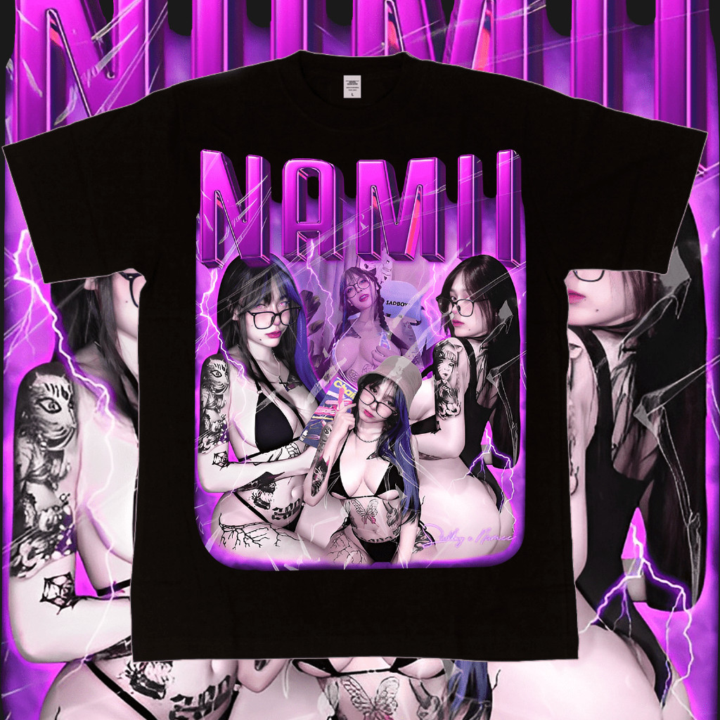 S-5XL เสื้อยืดใหม่ - ใหม่ (พร้อมส่ง)เสื้อ NAMII Bootleg T-shirt ผ้าCotton 100% เสื้อยืด เบียร์ ช้าง ใส่ได้ ทั้ง ชาย หญิง