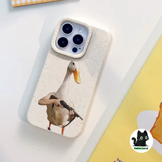 🔥GOOD CASE🔥สินค้า1บาท IPHONE11 14 13 12 15 Pro Max X XR XSMAX 14 7 Plus เคสโทรศัพท์มือถือการ์ตูนกันกระแทกไก่และเป็ดปลอม