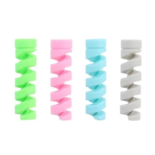สายชาร ์ จ Data Cable Protector และอุปกรณ ์ ไขลานเหมาะสําหรับ IPhone และ Android Universal Use