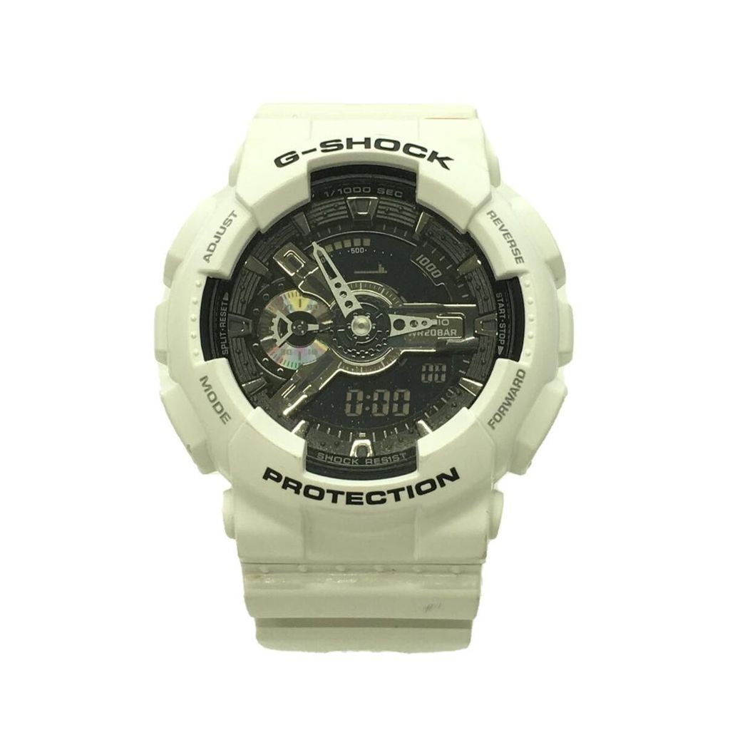 Casio นาฬิกาข้อมือควอตซ์ G-Shock สีขาว มือสอง สไตล์ญี่ปุ่น สําหรับผู้ชาย
