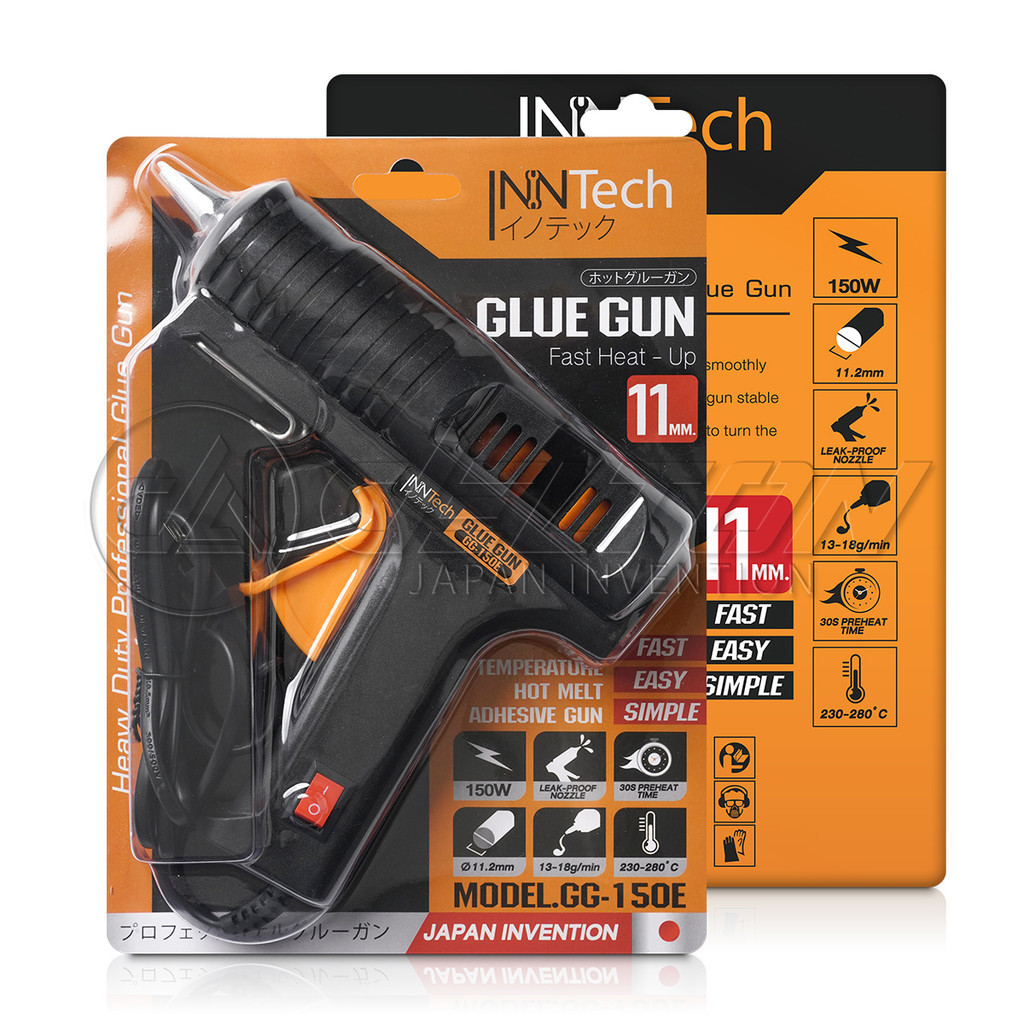 InnTech ปืนกาวไฟฟ้า 150 วัตต์ Electric Glue Gun  สำหรับกาวแท่ง 11 มม. รุ่น GG-150E - รูปที่ 6