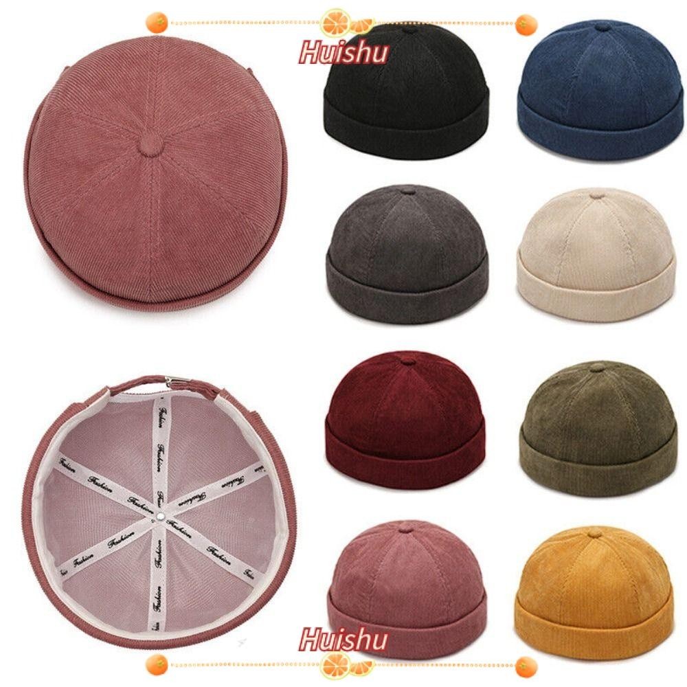 Casual Adjustable Skullcap Hat Sailor Brimless Hip Hop Hat /Round Hat