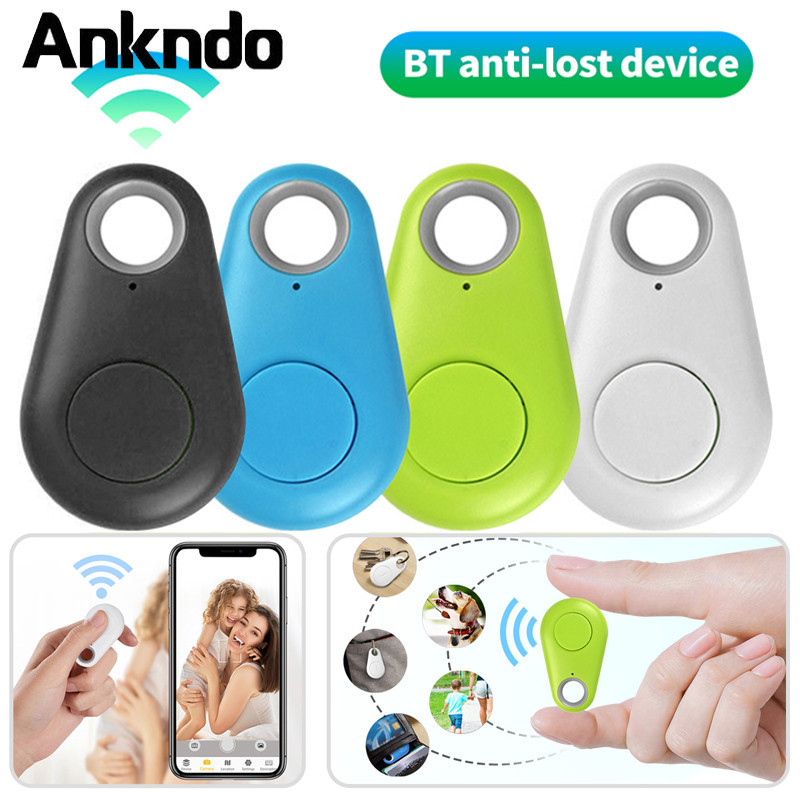 Ankndo พวงกุญแจGPS พวงกุญแจติดตามของ ที่ติดตามสัตว์เลี้ยง แทร็คเกอร์GPS บลูทูธไร้สาย Tagger