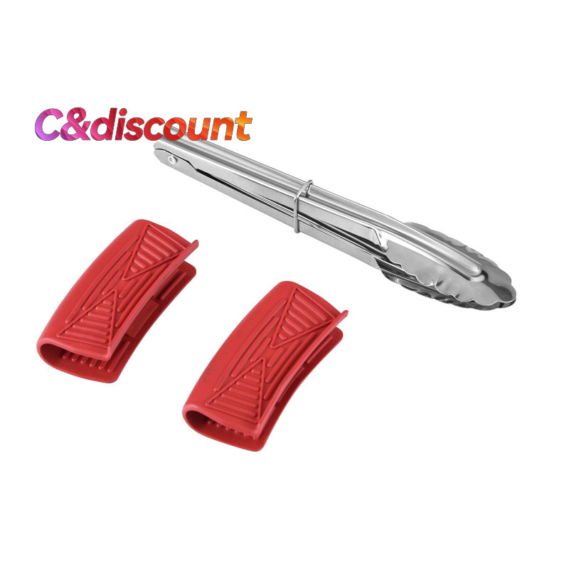 CDiscount ที่หนีบบาร์บีคิว+ถุงมือป้องกัน