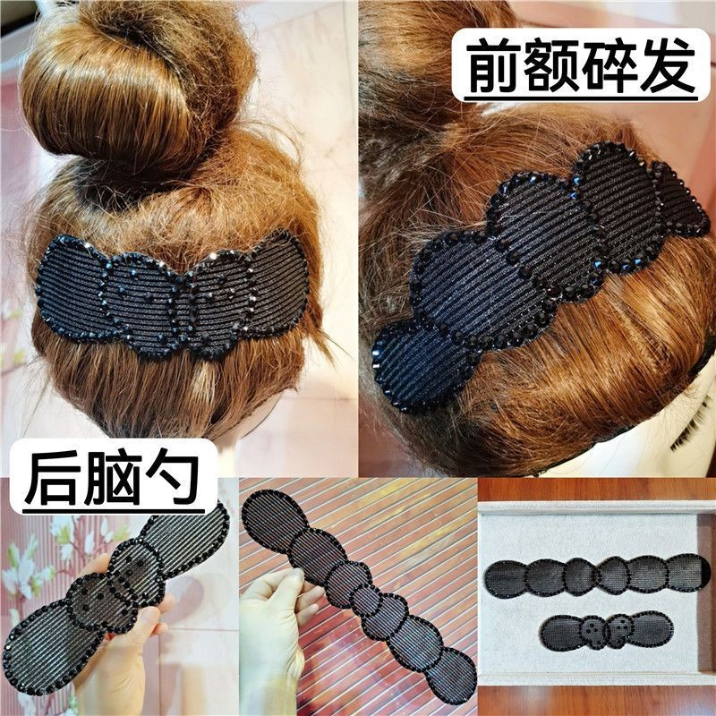สติกเกอร์ผมหักเครื่อง ผู้ใหญ่สีดําเรียบสติกเกอร์ผมหักสติกเกอร์ ตีนตุ๊กแก ผมเหนียวผมหัก มีประโยชน์ เครื่องมือเด็กสติกเกอร์คาดศีรษะด้านหลังหัวหักผมสติก