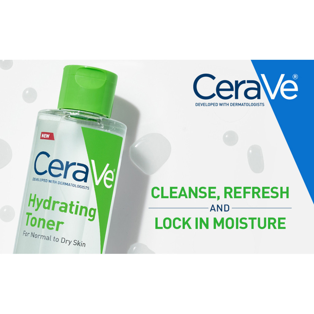Cerave Moisturizing Facial Toner พร้อมกรดไฮยาลูโรนิกและไนอาซินาไมด์ 200มล - รูปที่ 5