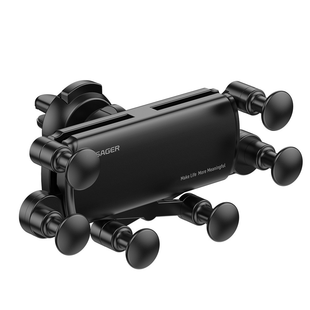 Essager ที่วางโทรศัพท์ในรถขาตั้งในรถแรงโน้มถ่วงช่องแอร์ยืนติดรถยนต์สำหรับ Samsung Xiaomi Huawei โทรศัพท์ - รูปที่ 6