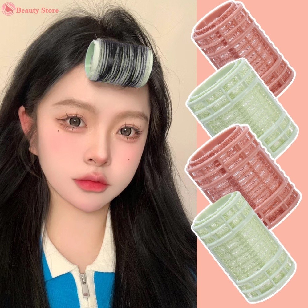 โรลม้วนผมหน้าม้า แบบมีกาวในตัว สําหรับจัดแต่งทรงผม
