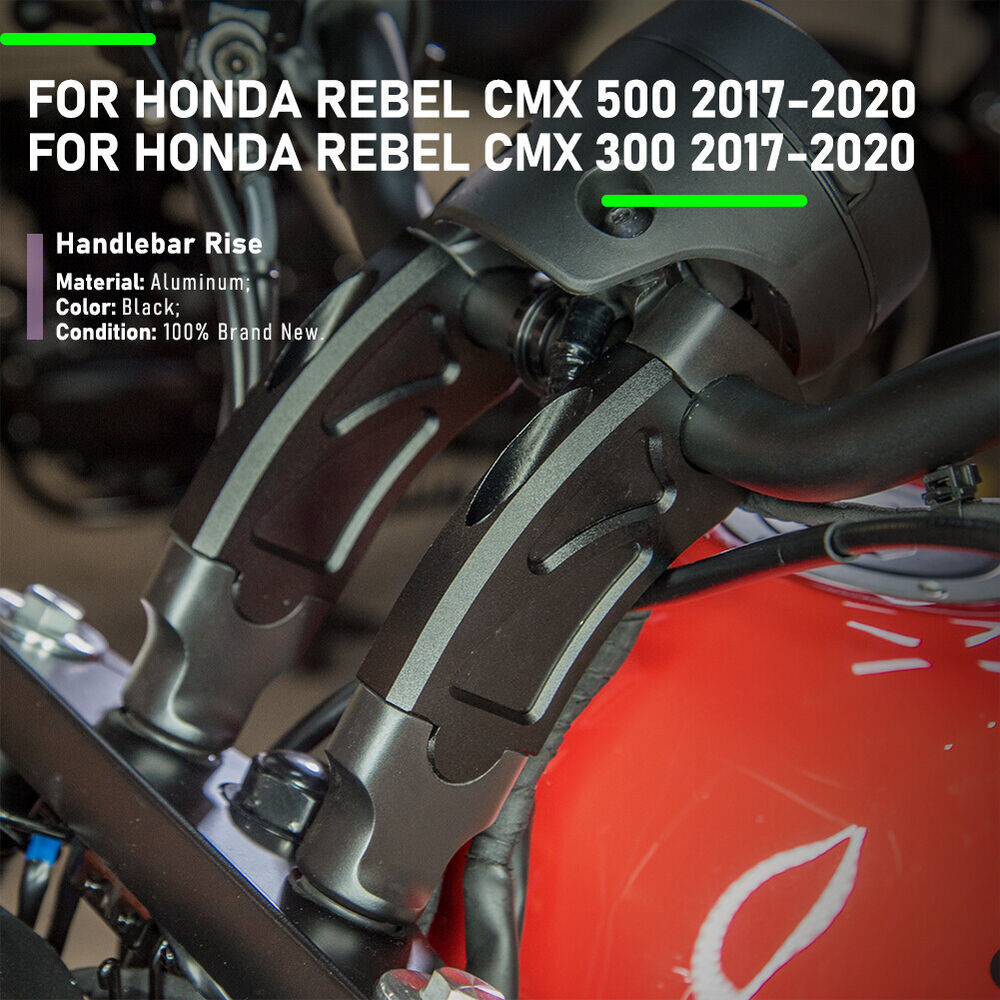 สําหรับ Honda Rebel CMX 300 500 2017-2025 CMX500 CMX300 Handlebar Riser Handle Bar Clamp Mount