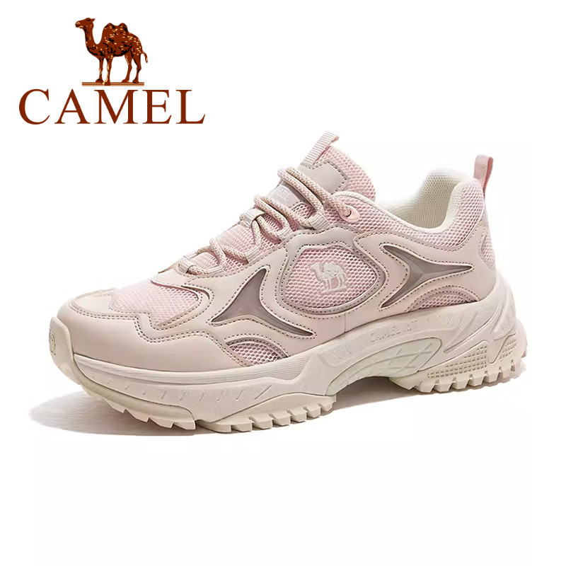 Camel รองเท้ากีฬาลําลอง กันลื่น ระบายอากาศได้ดี ทนต่อการสึกหรอ เหมาะกับใส่เดินป่า ปีนเขากลางแจ้ง สําหรับผู้หญิง