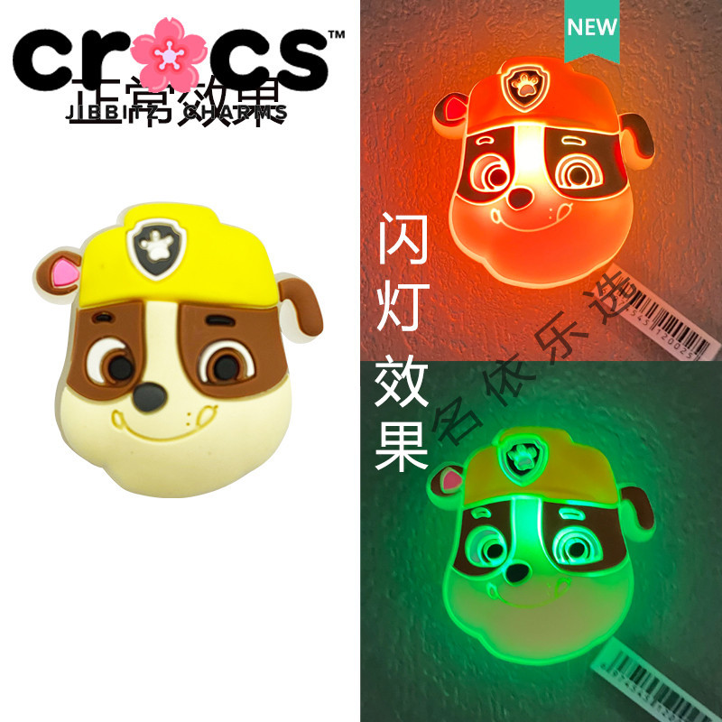 JIBBITZ Crocs charms ตัวติดรองเท้า LEDการ์ตูน ตัวติดรองเท้า Crocs