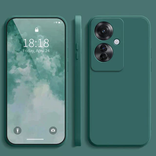 เคส OPPO Reno 11F 5G/Reno 11 5G/Reno11 5G/Reno 10 Pro 5G/Reno 8T 5G สีทึบซิลิโคนเหลวป้องกันการตกเคสโทรศัพท์ YT