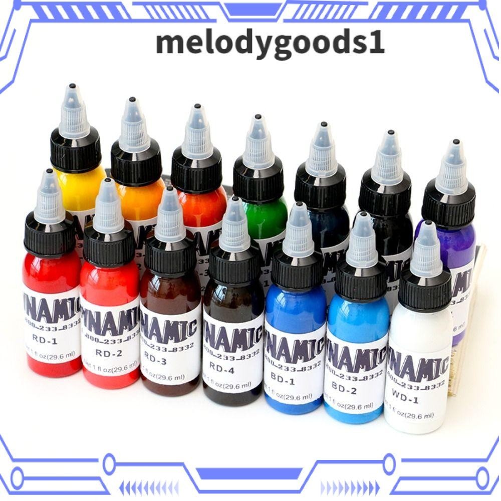 หมึกสักแบบไดนามิก 30 มล. สําหรับฝึกสัก {Melodygoods1}