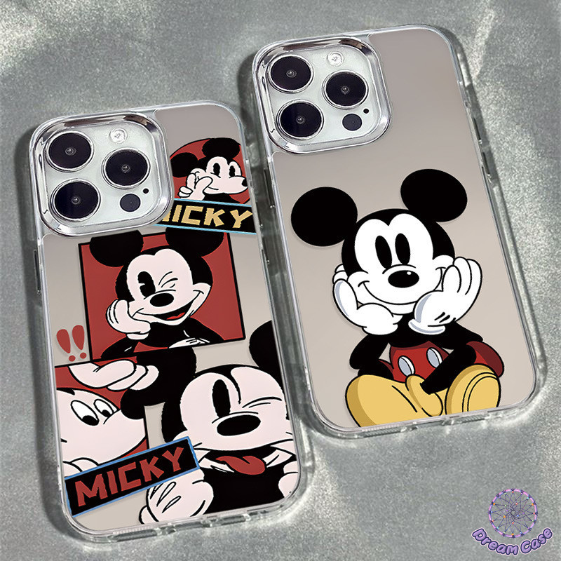 การ์ตูนตลกกราฟฟิติคู่รักมิกกี้คู่รักเคส tpu อ่อนเข้ากันได้กับ IPhone 7Plus 11 15 14 13 12 Pro Max 15 Plus XR X XS Max SE