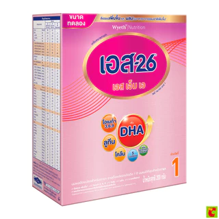 เอส-26 เอสเอ็มเอ 360 สมาร์ท แคร์ 1 นมผงดัดแปลงสำหรับทารก 200 ก.