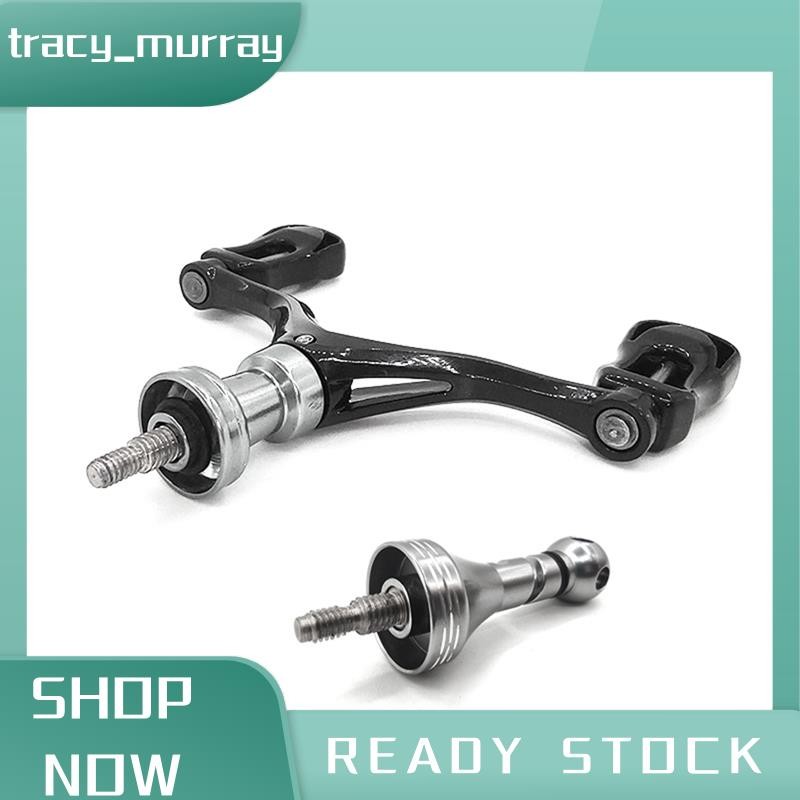 tracy_murray Spinning Reel เปลี่ยนคู่จับคาร์บอนแขนตกปลา Reel DIY ดัดแปลงตกปลาสําหรับ KASTKING SEAKNI