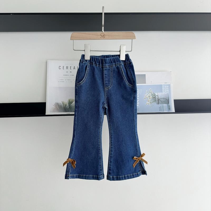 Hania Kids ชุดเด็กผู้หญิง พร้อมส่ง กางเกงผ้ายีนส์ขายาว K3134666