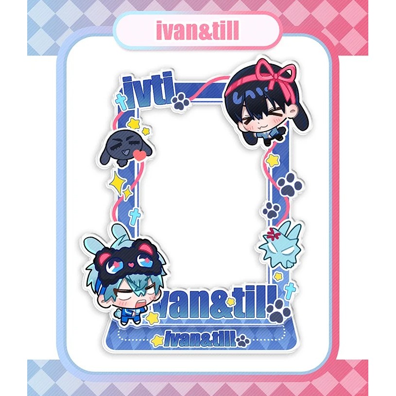 Alien Stage การ์ดขาตั้งจอแสดงผล Ivan Till อะคริลิค Standee Ivti อะนิเมะสินค้าคอลเลกชัน Accesorios ตกแต่งโต๊ะเครื่องประดับของขวัญ