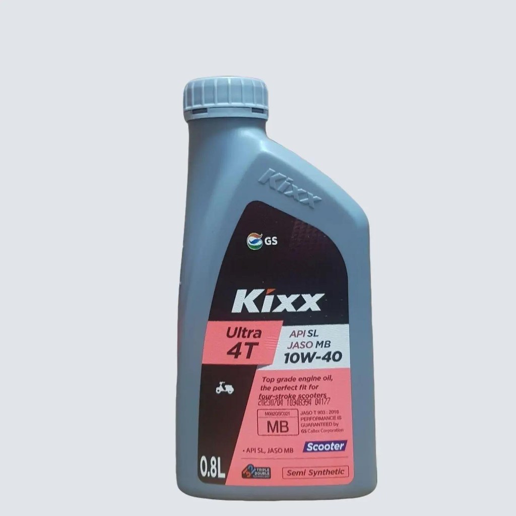 Kixx Ultra 4T 10W40 น้ํามันหล่อลื่นสําหรับสกู๊ตเตอร์ 800ml