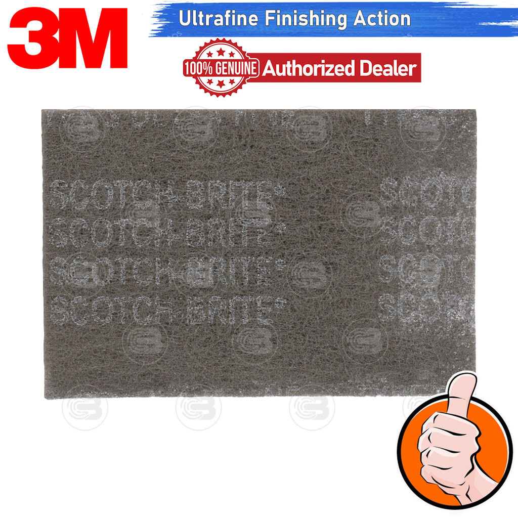 [CoolBlasterThai] 3M Scotch-Brite Ultra Fine Grade 7448 Hand Pad (Stain Scuffing)