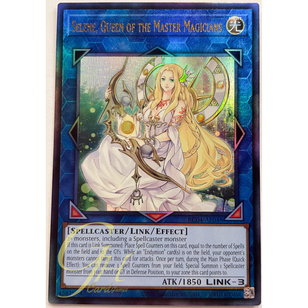 Yugioh [RC04-AE048] Selene, Queen of the Master Magicians (Ultimate Rare)