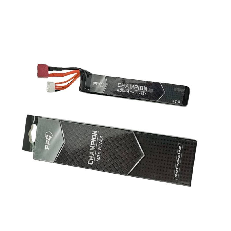 แบตลิโพ Li-po 15C 1100mah 11.1V Champion Max Power