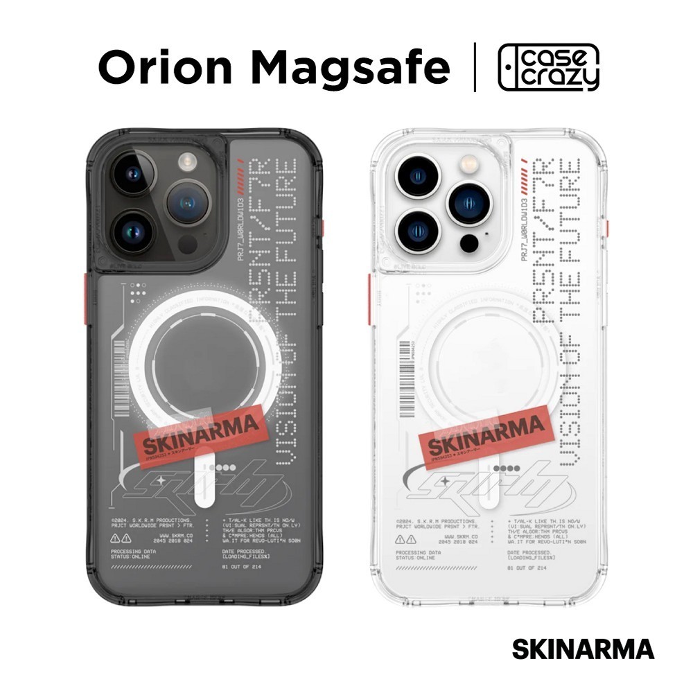 SKINARMA รุ่น Orion เคสใสกันกระแทก ใช้สำหรับมือถือ iPhone 15 / 15 Pro Max