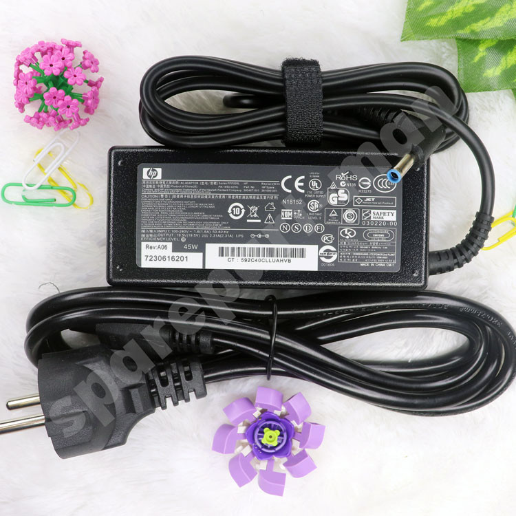อะแดปเตอร์ชาร์จสําหรับ HP 240-G4 240-G5 240-G6 246-G1 245-G1 19v 2.31a 45w เดิม