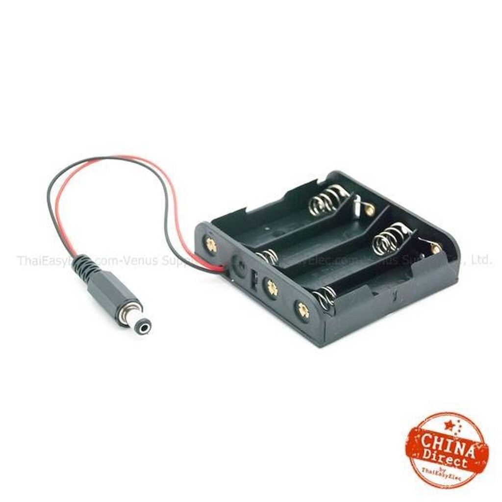 Battery Case for 4pcs AA battery