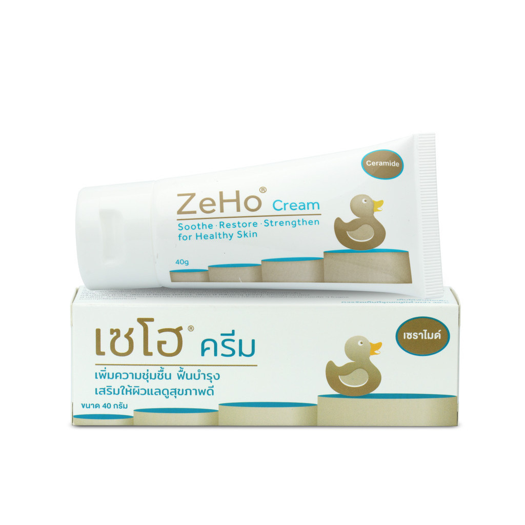 ZeHo® Cream Ceramide ผลิตภัณฑ์บำรุงผิวหน้าและผิวกาย