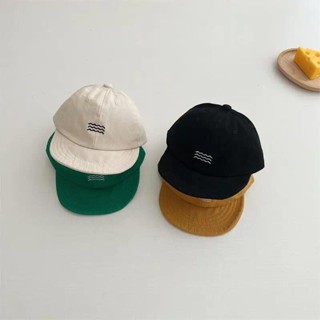 หมวกเบสบอล กันแดด ปรับขนาดได้ สีแคนดี้ แบบเรียบง่าย แฟชั่นฤด…