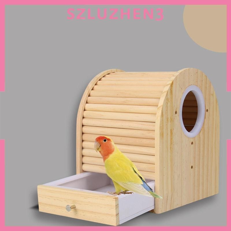 [Szluzhen3] กล่องเพาะพันธุ์นก ขนาดเล็ก ขนาดกลาง สําหรับนกเลิฟเบิร์ด นกค็อกคาจู