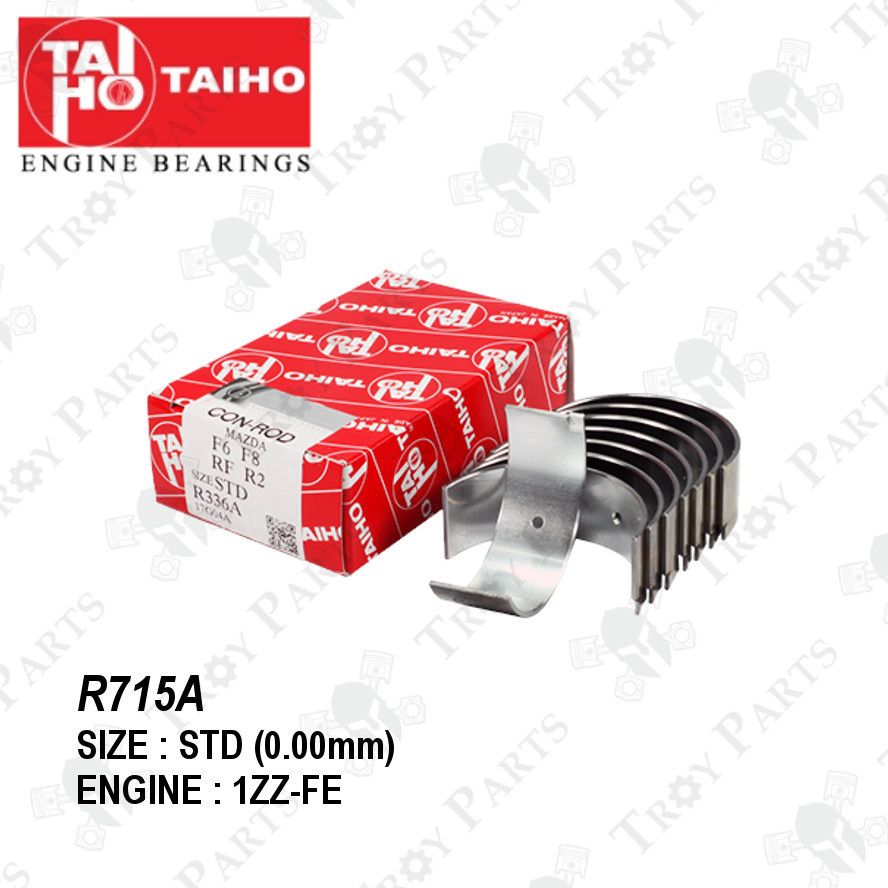Taiho Connecting Con Rod Bearing สําหรับ Toyota Altis 1.8 1ZZ-FE Wish ZNE10 (R715A)