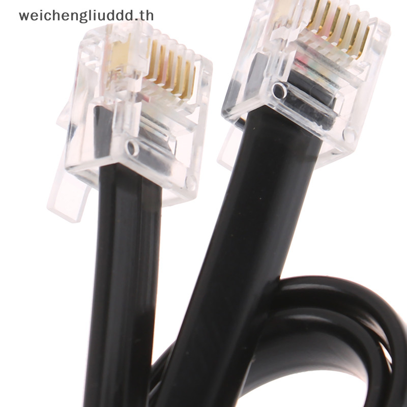 Th RJ12 6P6C ST-4 ST4 สายเคเบิลกล้อง 0.5 1 2 3 5 เมตร สําหรับ Ioptron Auto Guide iEQ30 Ieq45 Kabel