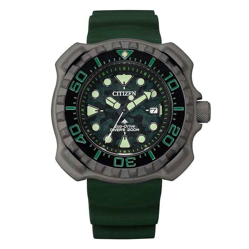 [ส่งตรงจากญี่ปุ่น】[Citizen] นาฬิกาข้อมือ Promaster Marine Series Diver 200M Bn0228-06W สีเขียว สําหรับผู้ชาย
