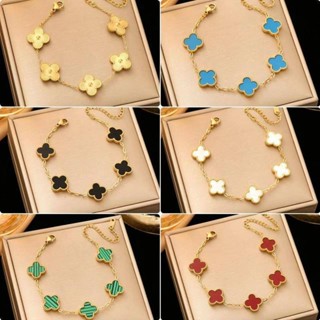 18เค โรสโกลด์ไม่ซีดจางอินเทอร์เน็ตคนดังแฟชั่นสร้อยข้อมือเหล็…