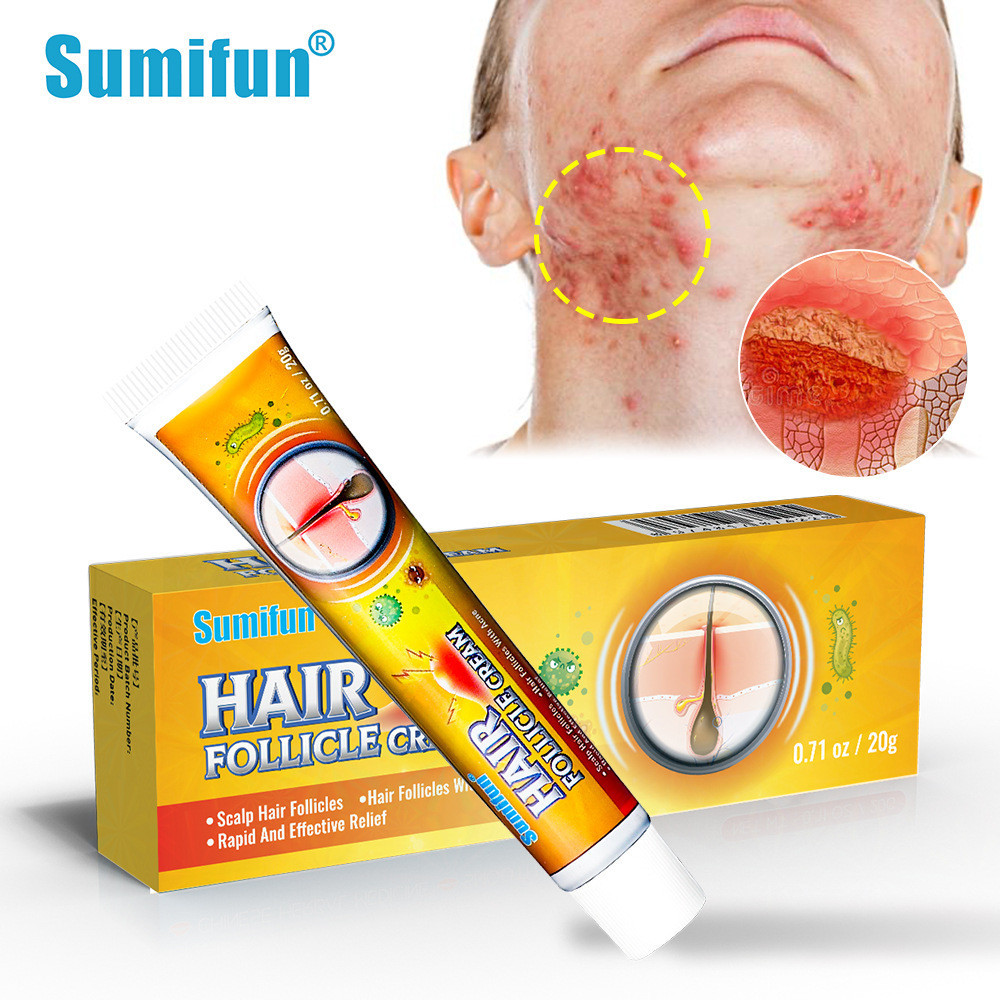 ! #@ Sumifun Temu Hair Follicle Cream Skin Care Folliculitis Pore Coarse