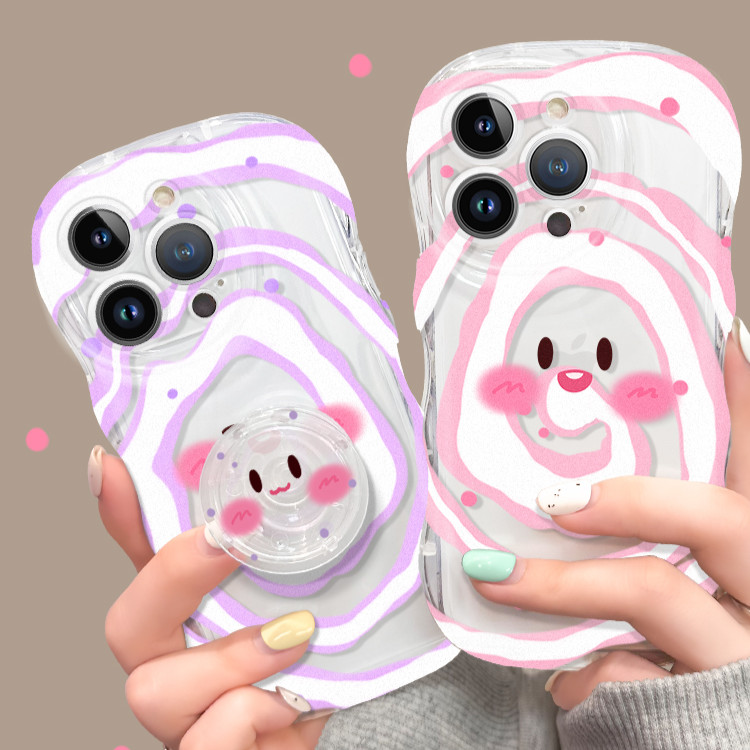 [โปรโมชั่น] เคสโทรศัพท์ใสป้องกันรอยขีดข่วนสำหรับ IPHONE XR x Multicolor Vortex 15 14 13 12 11 Pro Max 7 8 XS Max SE2020
