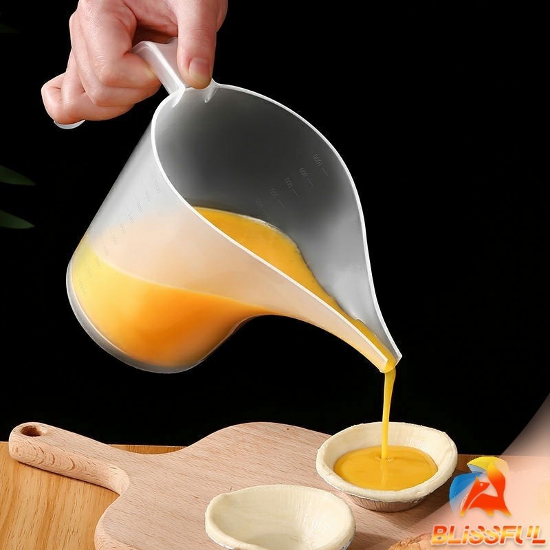 B.F ถ้วยตวงปากยาว ถ้วยตวงพลาสติก  ที่หยอดแป้ง กรวยหยอดแป้ง - รูปที่ 5