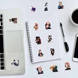 สติ๊กเกอร์ Jujutsu Kaisen 100 ชิ้น - Itadori Yuji, Gojo Satoru & Okkotsu Yuta Graffiti Decals DIY สติ๊กเกอร์กันน้ํา