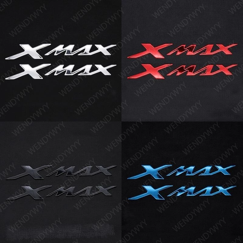 สติกเกอร์ตราสัญลักษณ์ 3D กันน้ํา สําหรับติดตกแต่งล้อรถมอเตอร์ไซค์ YAMAHA XMAX 300 250 400 125 2 ชิ้น