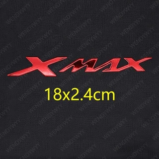 สติกเกอร์ตราสัญลักษณ์ 3D กันน้ํา สําหรับติดตกแต่งล้อรถมอเตอร์ไซค์ YAMAHA XMAX 300 250 400 125 2 ชิ้น