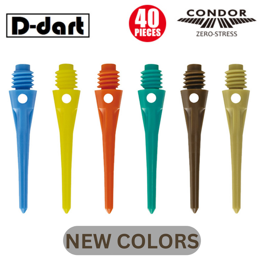 Condor Tip - (สีใหม่) CONDOR Premium Soft Tip Point (2BA)