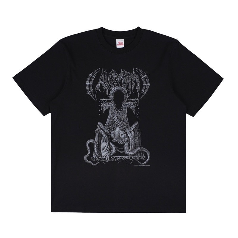 สีขาว a  ลาย Auman Tiedye UNHOLY TERROR