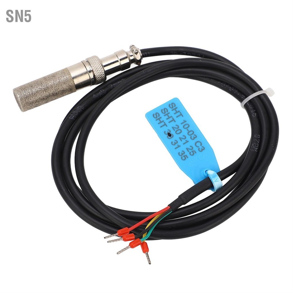 SN5 เซ็นเซอร์ความชื้น FS200 SHT45 IIC เอาต์พุตดิจิตอลอุณหภูมิความชื้นดิน Probe Sensor DC3.3V