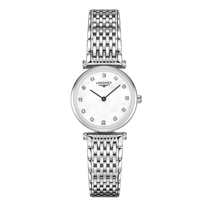 Longines Swiss Watch Jialan Series นาฬิกาข้อมือควอทซ์ กันน้ํา สําหรับผู้หญิง